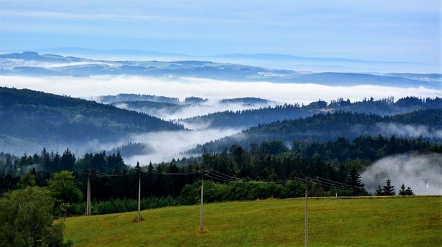 Výhled z rozhledny Maruška