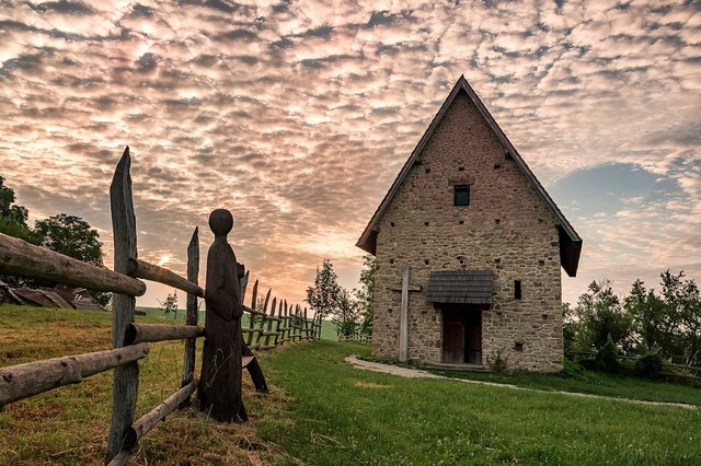 Kostelík sv. Jana Křtitele, Modrá, foto Martin Peterka