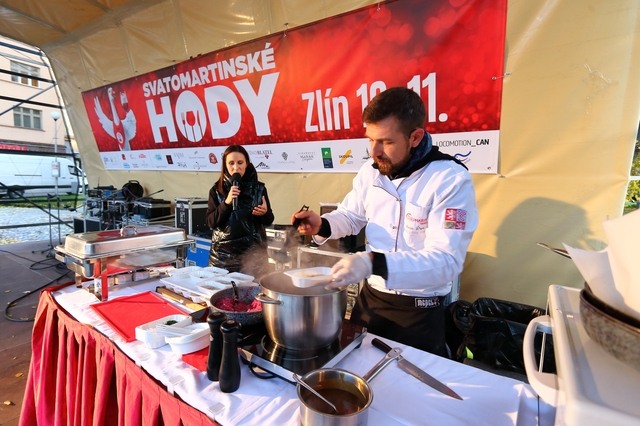 Svatomartinské hody, archiv Statutární město Zlín