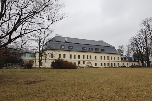 Oprava zámku Kinských ve Valašském Meziříčí