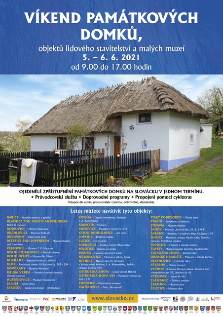 Víkend památkových domků 2021
