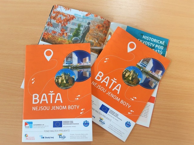Brožurka Baťa nejsou jenom boty