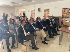 Prezentace před velvyslanci v Centru Velehrad v Římě_foto archiv EKSCM