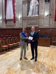 Přijetí náměstka hejtmana Trauba náměstkem primátora Metropolitního města Říma Sannou_foto archiv EKSCM