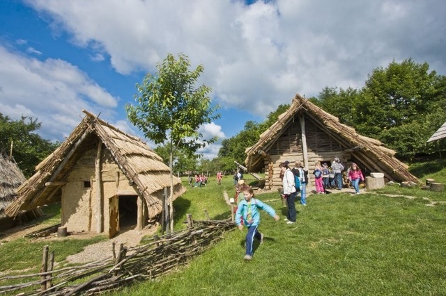 Archeoskanzen Modrá, foto m-ARK